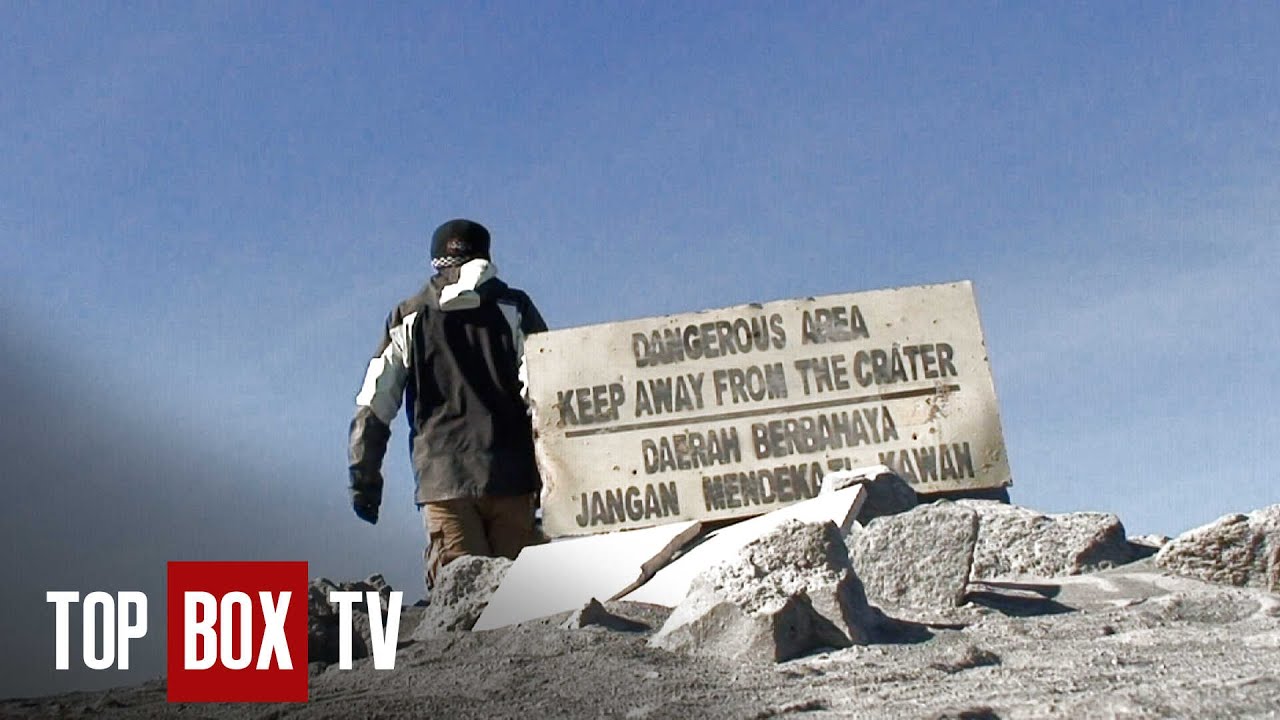 Storm Chaser Climbs Active Volcano - Angry Planet 213 - Indonesia