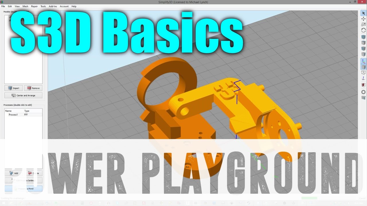 Simplify3D Basics
