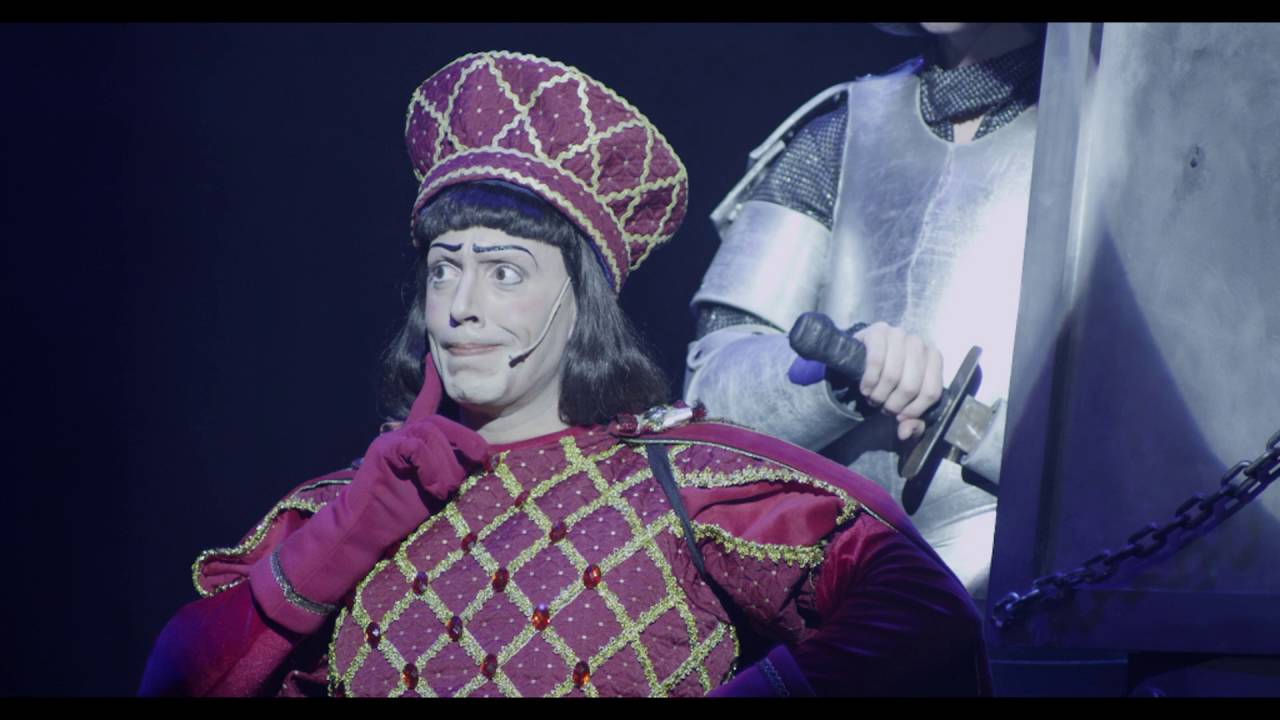 LORD FARQUAAD Y GINGY en Shrek El Musical The Stage Company- MAIPO Buenos Aires - Argentina