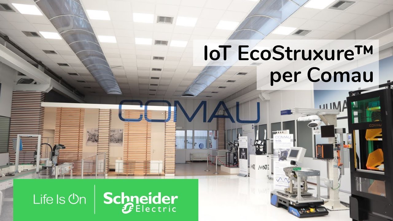 La piattaforma EcoStruxure al servizio dell'automazione per Comau | Schneider Electric Italia