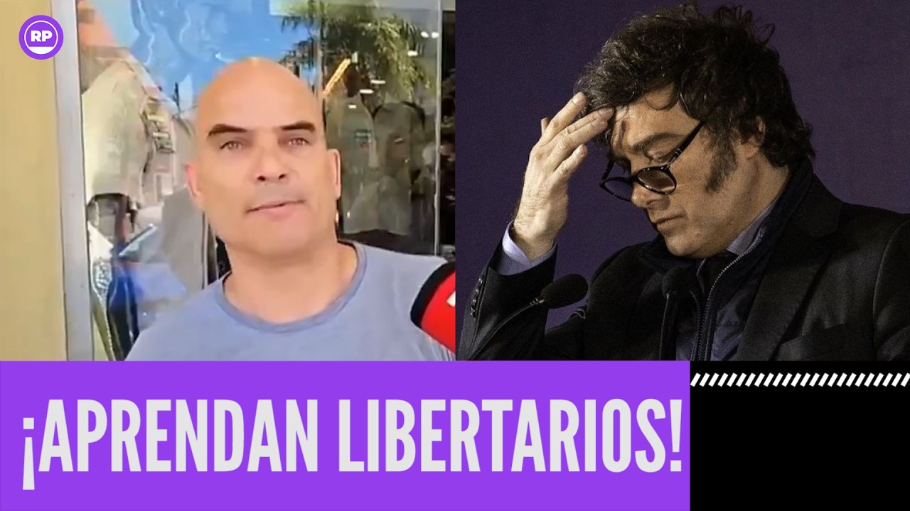 COMERCIANTE TEXTIL LE DA TREMENDA LECCIÓN A JÓVENES LIBERTARIOS