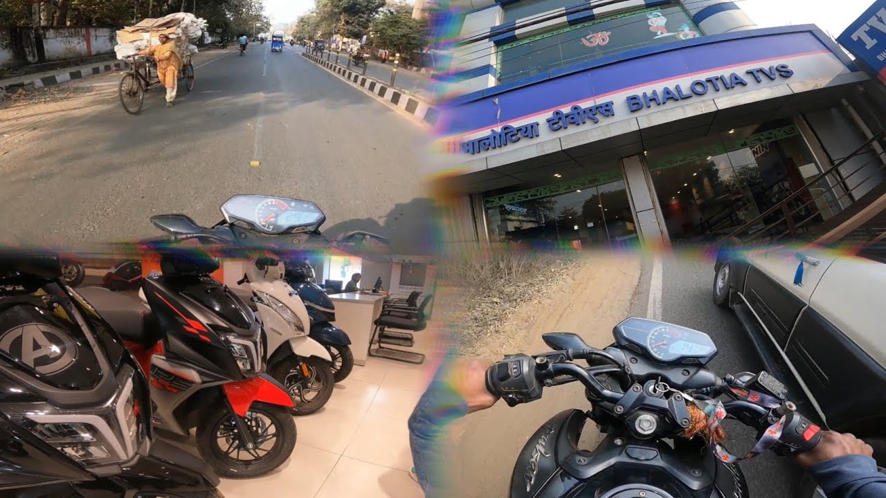 TVS Showroom Riding Karte Pahuche Dumka