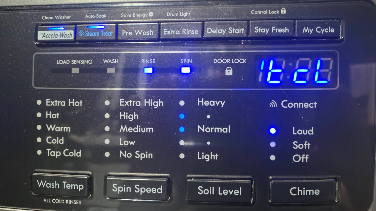 Clean Washer Cycle on my Kenmore 4107 and LG WT5070