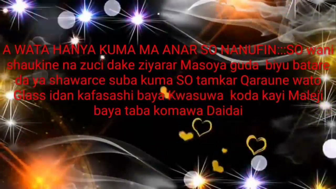 me ake nufi da kalmar so