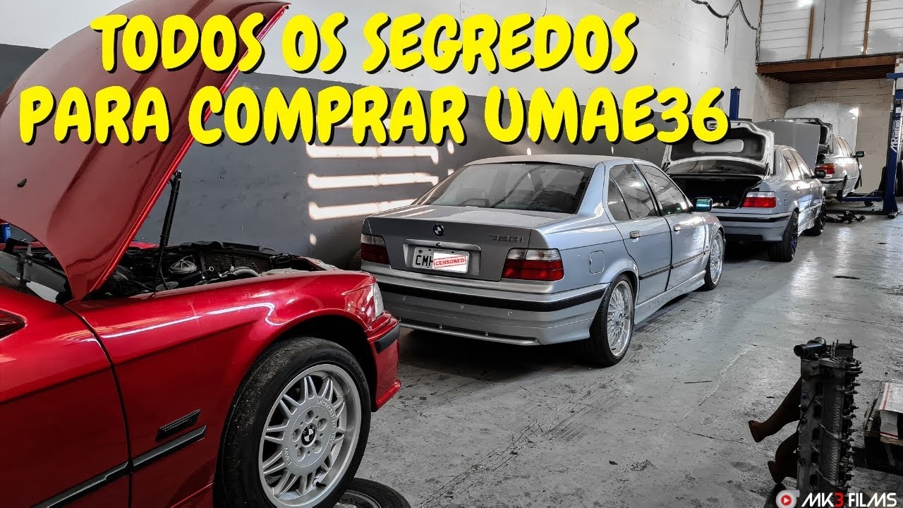 BMW E36 - N&Atilde;O COMPRE UMA SEM VER ESSE V&Iacute;DEO!