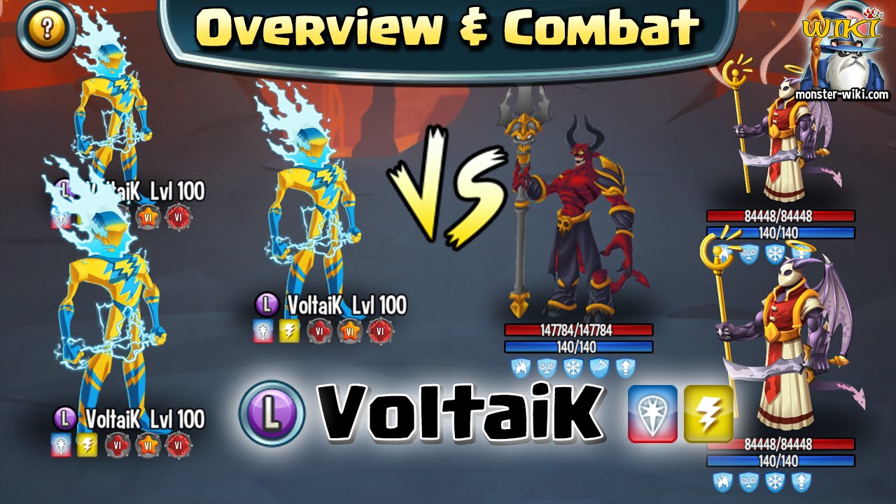 VoltaiK [Legend, Thunder] - Review & Combat - Monster Legends