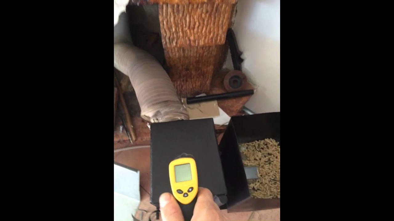 Homemade pellet stove 1