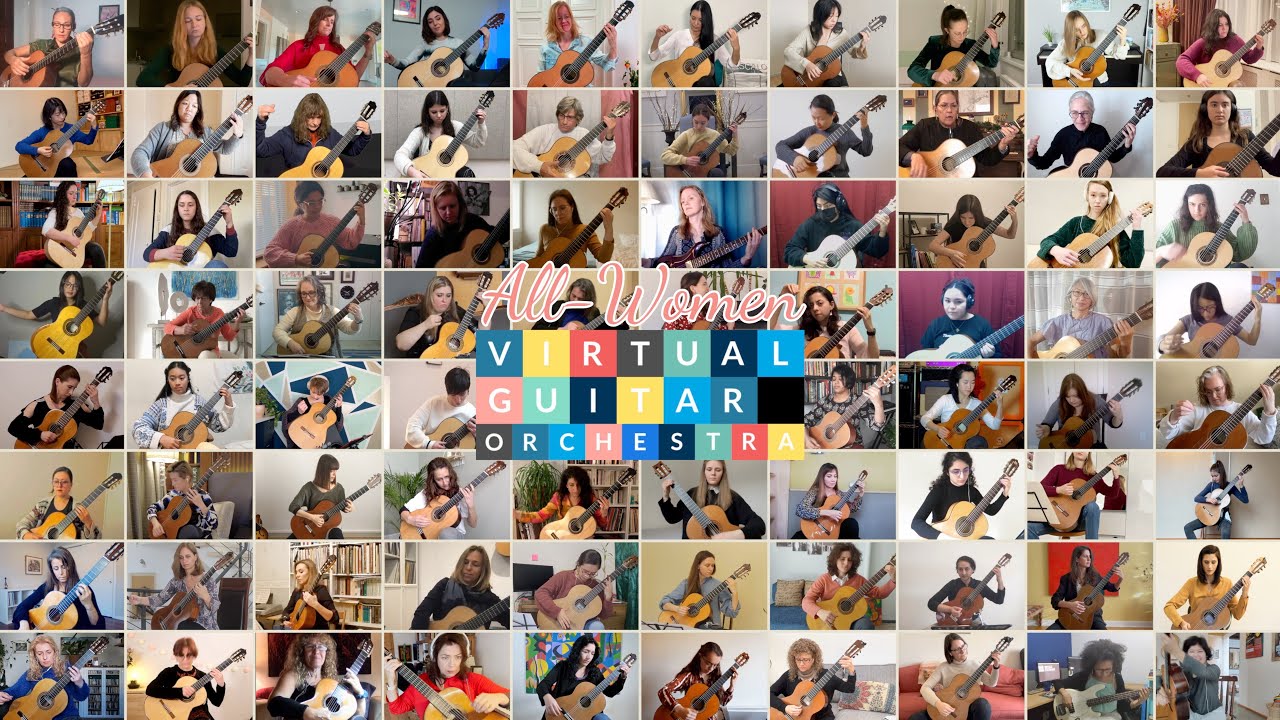 Clarice Assad: Dusty Grooves - All-Women Virtual Guitar Orchestra