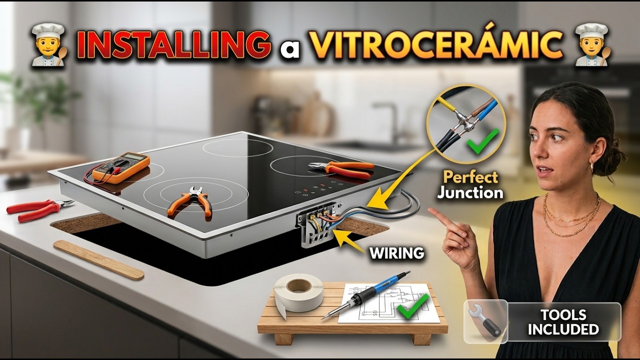 👨‍🍳 Instalar una VITROCERÁMICA 👨‍🍳