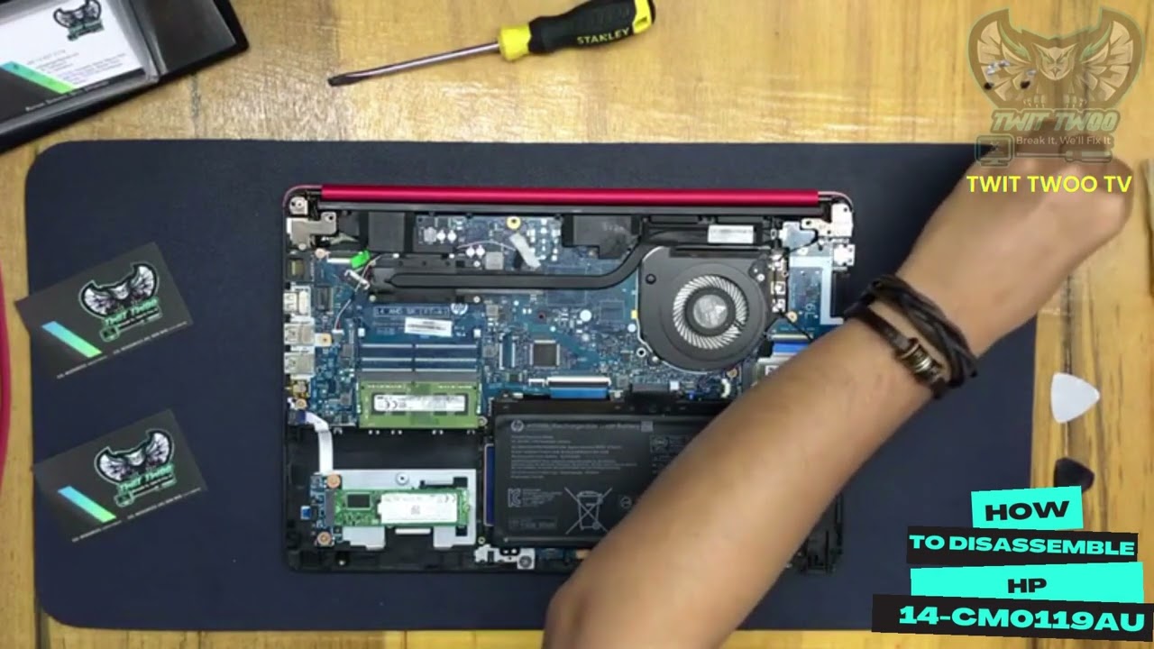 HP NOTEBOOK -  14 CM0119AU  DISASSEMBLE vs IRAMA MELAYU