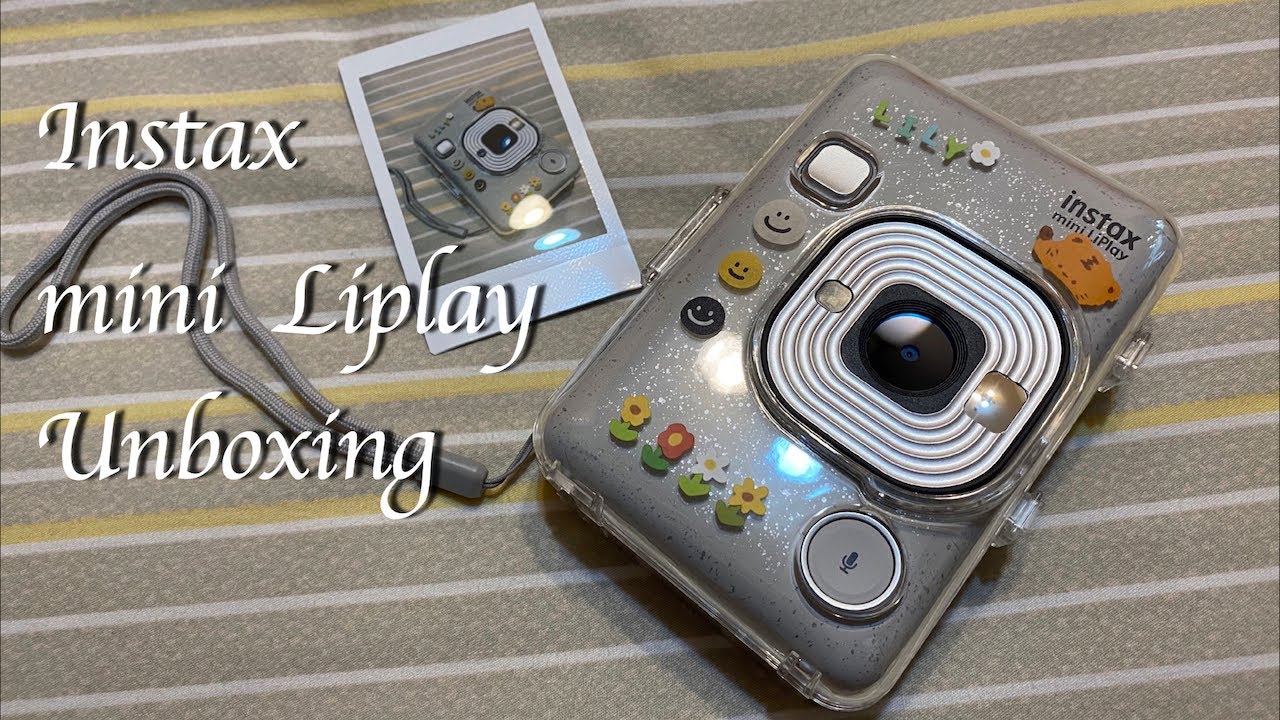 instax mini Liplay + Accessories unboxing | 富士mini Liplay開箱📷