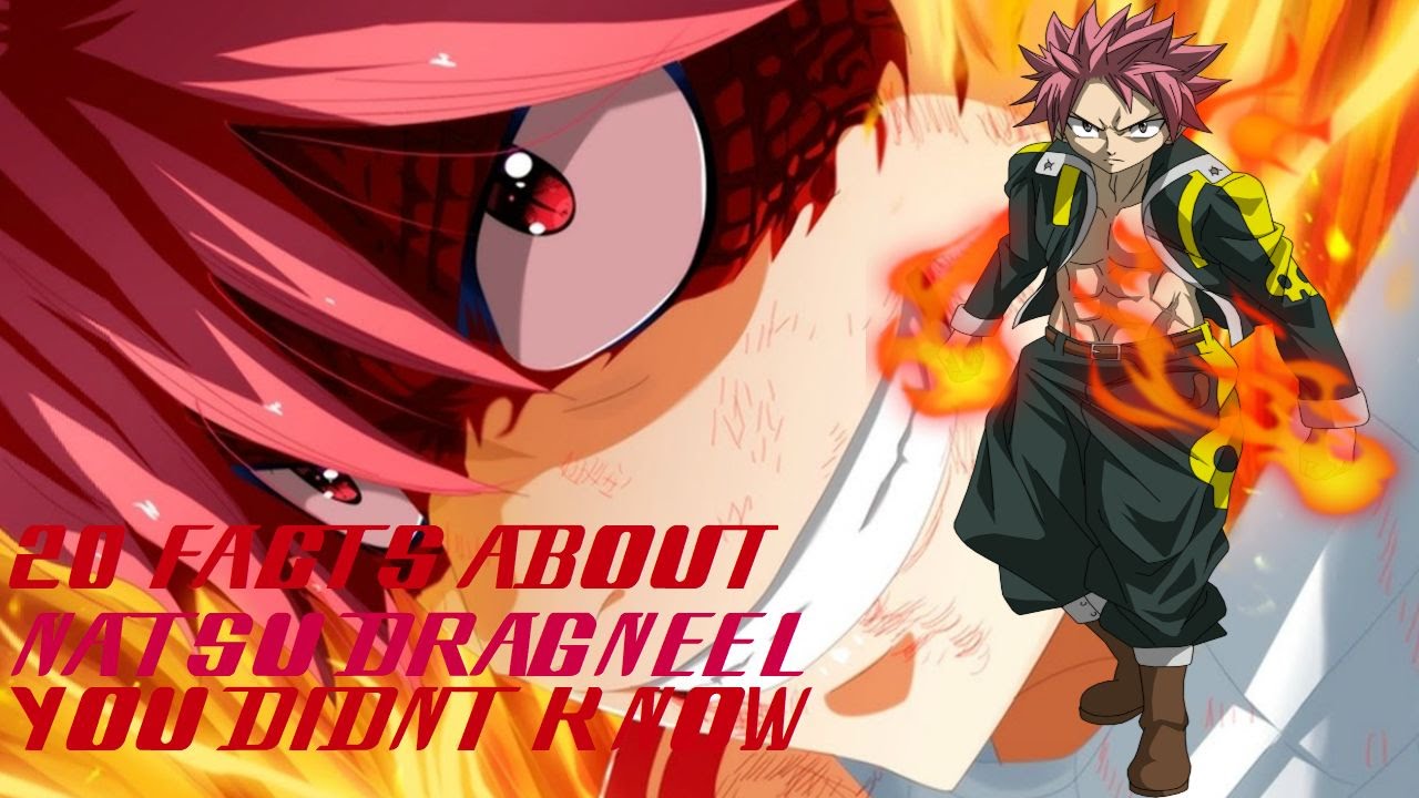 20 facts about Natsu Dragneel You Didnt Know | Fairy Tail
