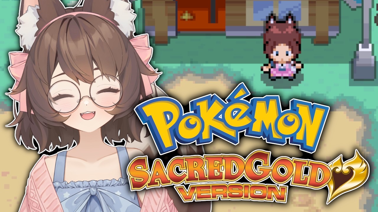 【Pokemon Sacred Gold】starting a new adventure!【Rena Dreamstar】