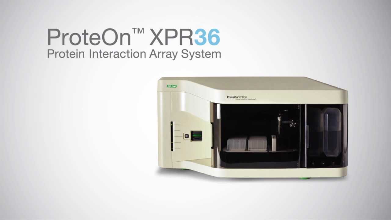 Advanced SPR and XPR Technologies - the ProteOn&trade; XPR36 System