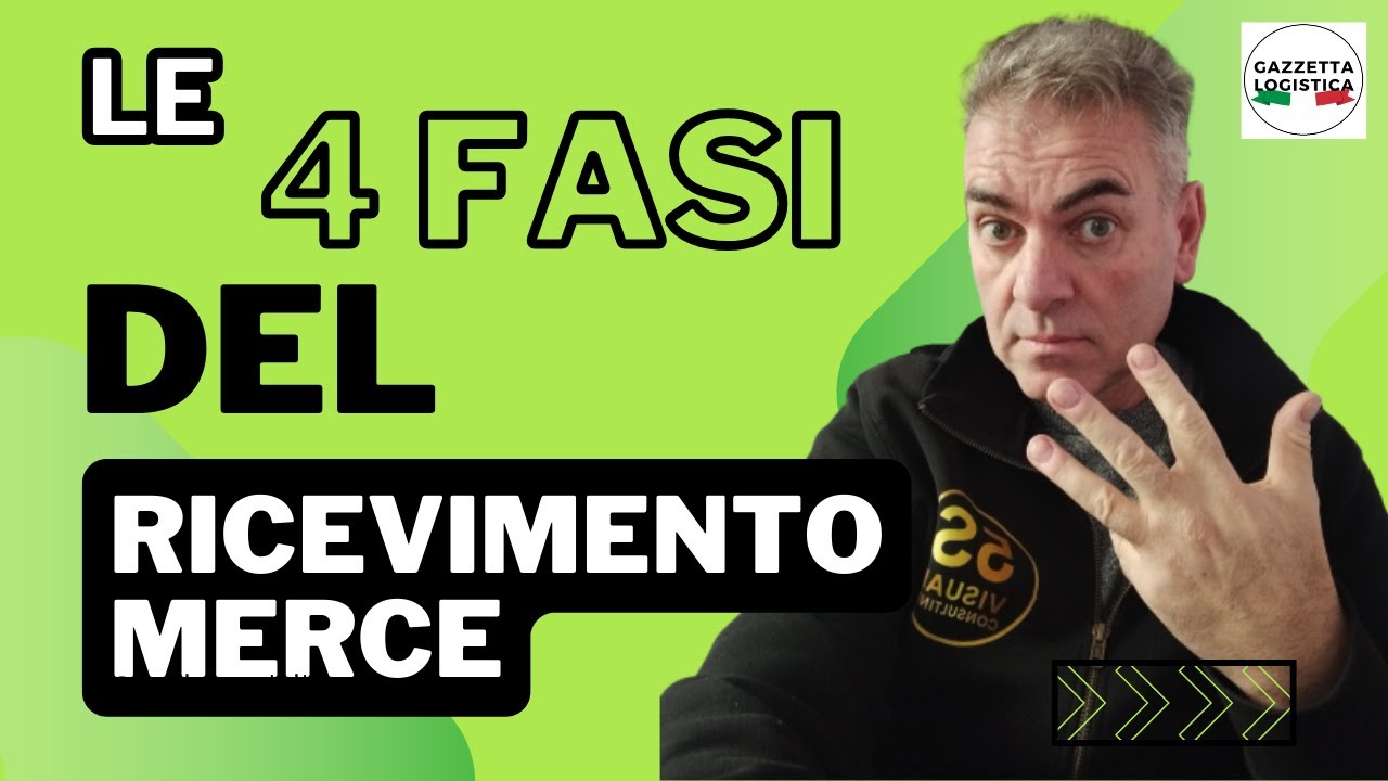 Le quattro fasi del ricevimento merci: tutto quello che devi sapere