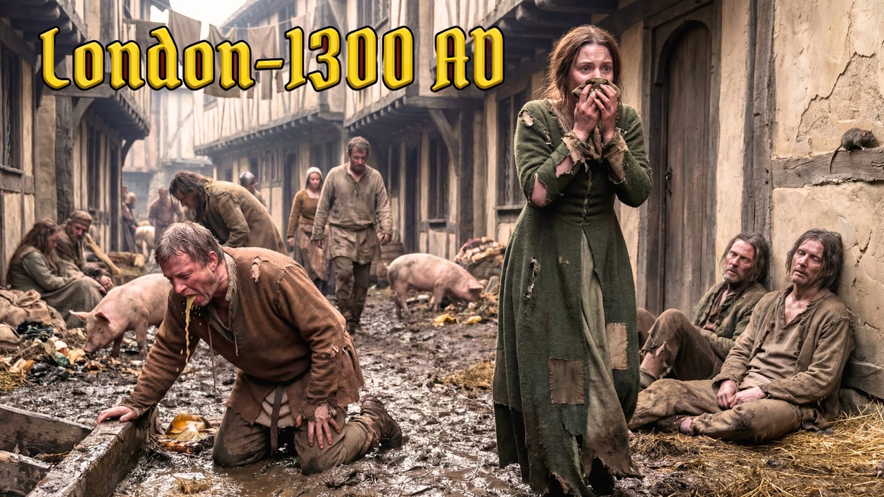 Лондон 1300: Нет чистой воды, нет пощады — 24 часа на выживание | Жизнь в Средневековье