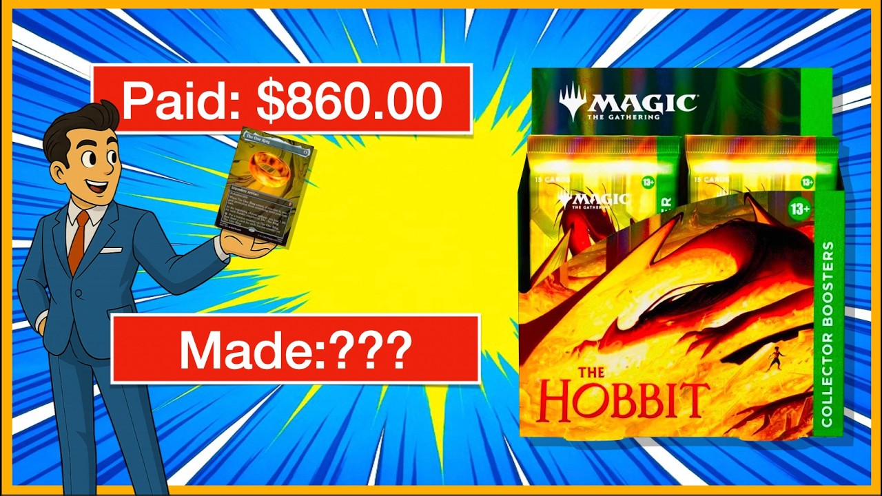 New Channel Record?? Full Opening w/ Prices - The Hobbit MTG $860.00 Collector Booster Opening!