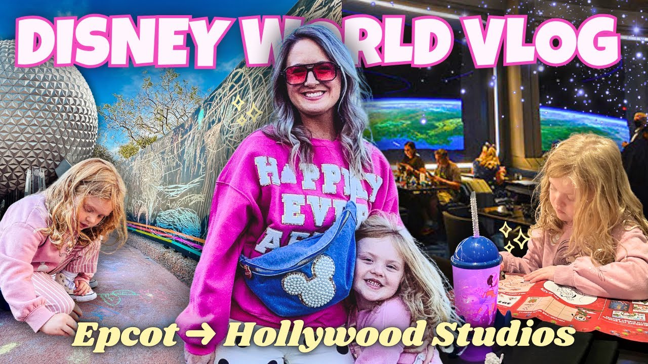 Disney World Vlog ✨ EPCOT to Hollywood Studios, Guardians, Space 220 & Festival of the Arts