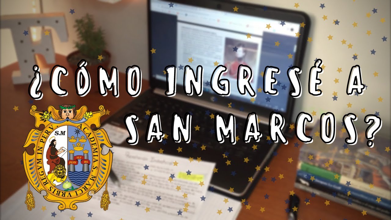 ¿CÓMO INGRESÉ A SAN MARCOS? (UNMSM) - Study vlog