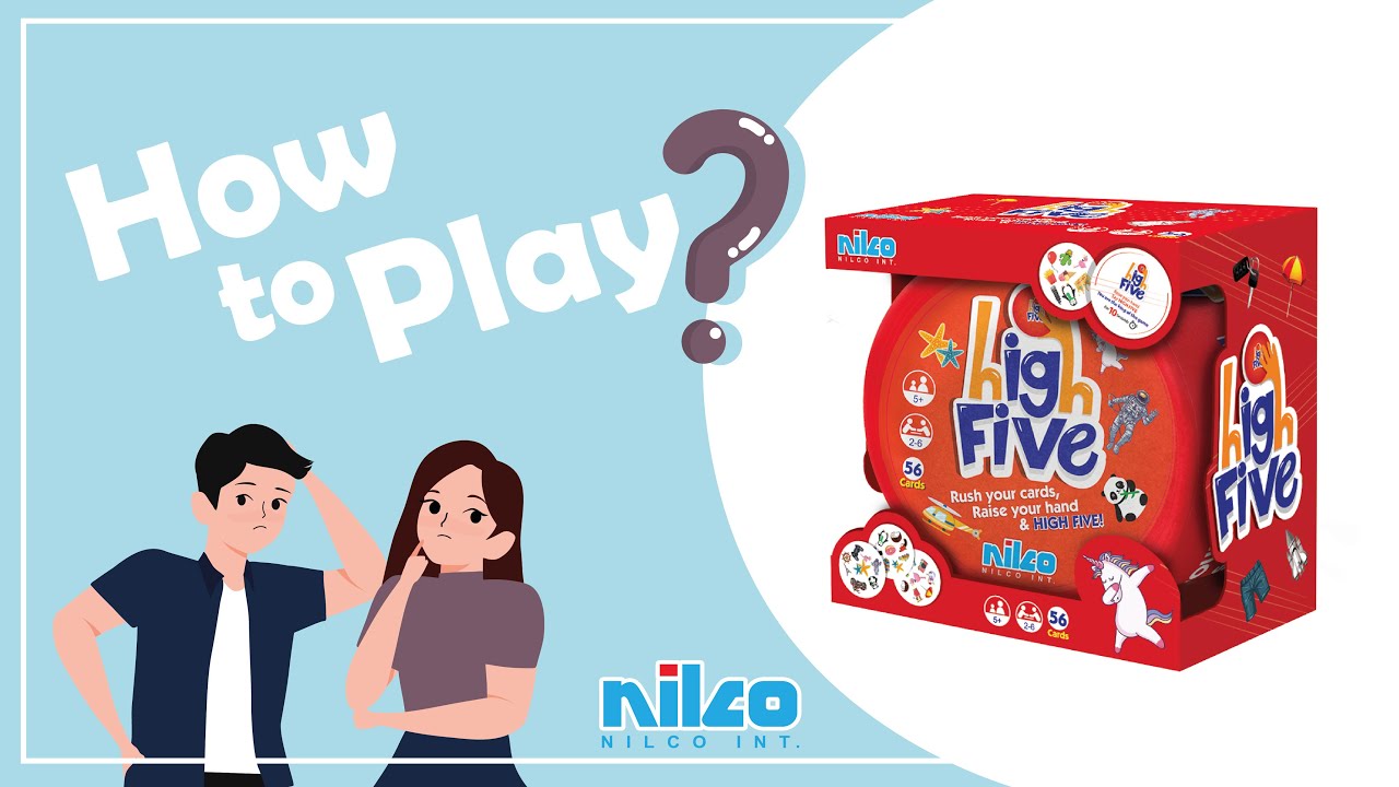 How To Play high five : طريقة لعب هاي فايف