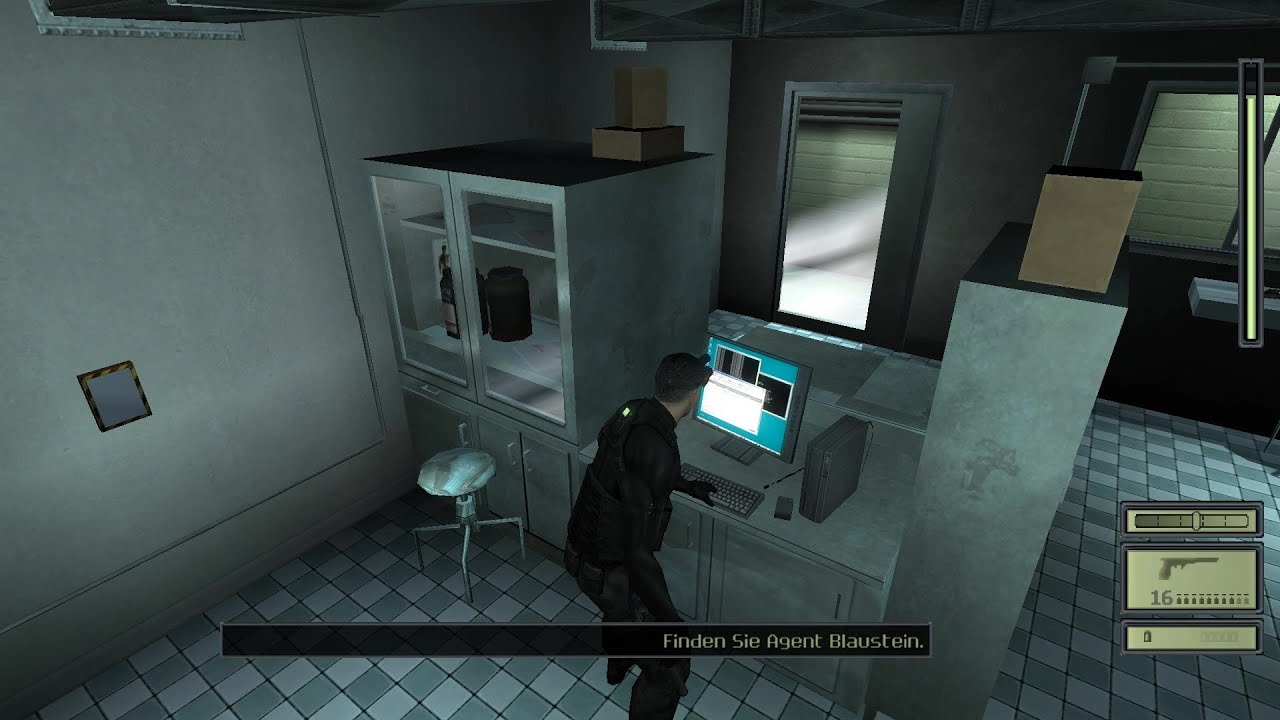 Splinter Cell 1 - Gameplay Mission 1 (deutsch / german)