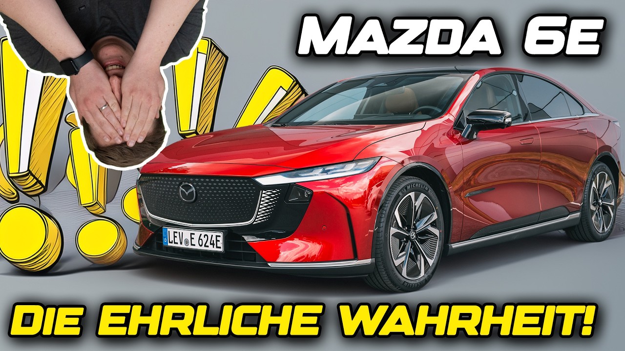 2025 Mazda6e (258PS, 320Nm) | GEHEIMTIPP unter den E-Autos?! | REVIEW