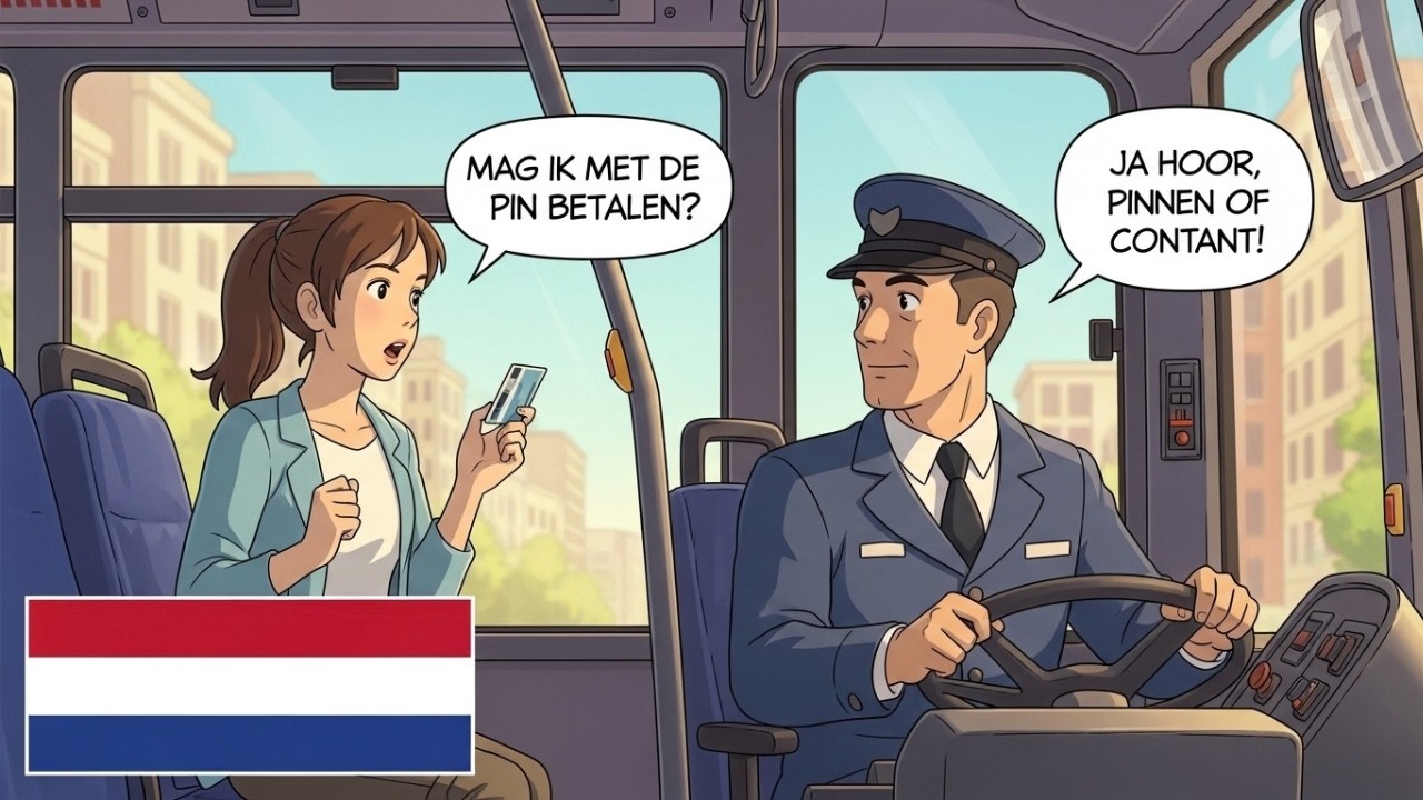 10 Realistic Dutch Conversations on Public Transport | Slow & Clear Audio | A1–B1 Learners