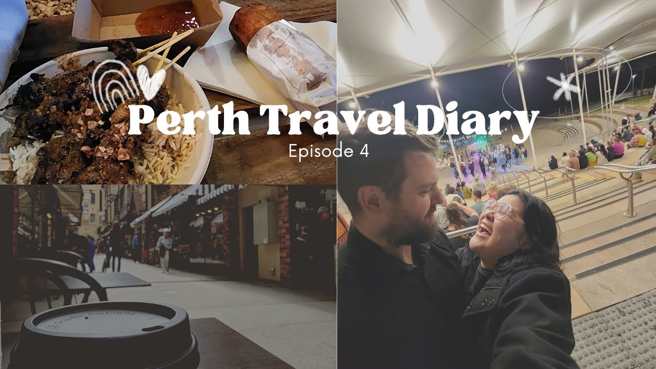 Episode 4: Dinner with the Perth Fam and Scarborough Sunset Market | Perth Travel Diary