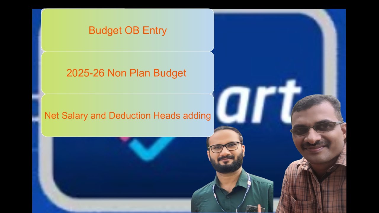 K smart Budget Entry 2025-26