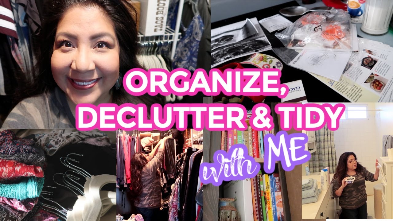ORGANIZE, DECLUTTER, AND TIDY WITH ME 2020