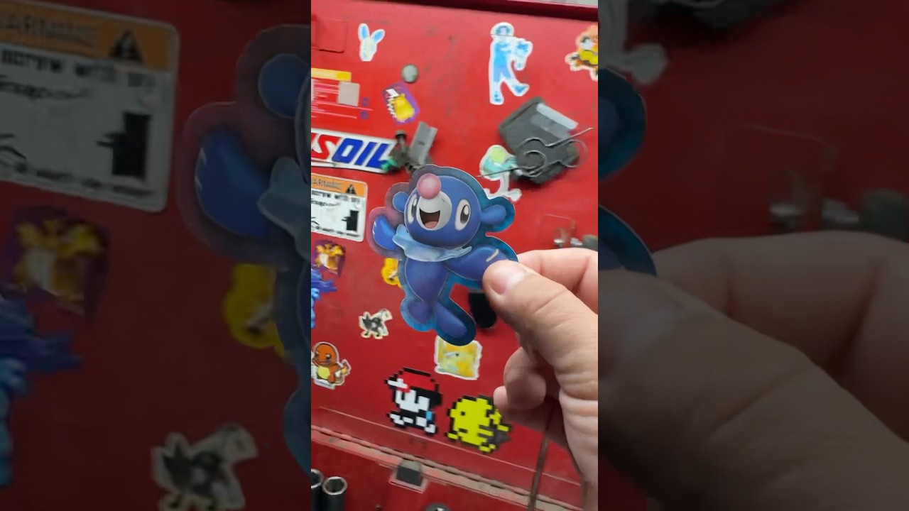 Popplio goes up in the Pokemon Toolbox - 