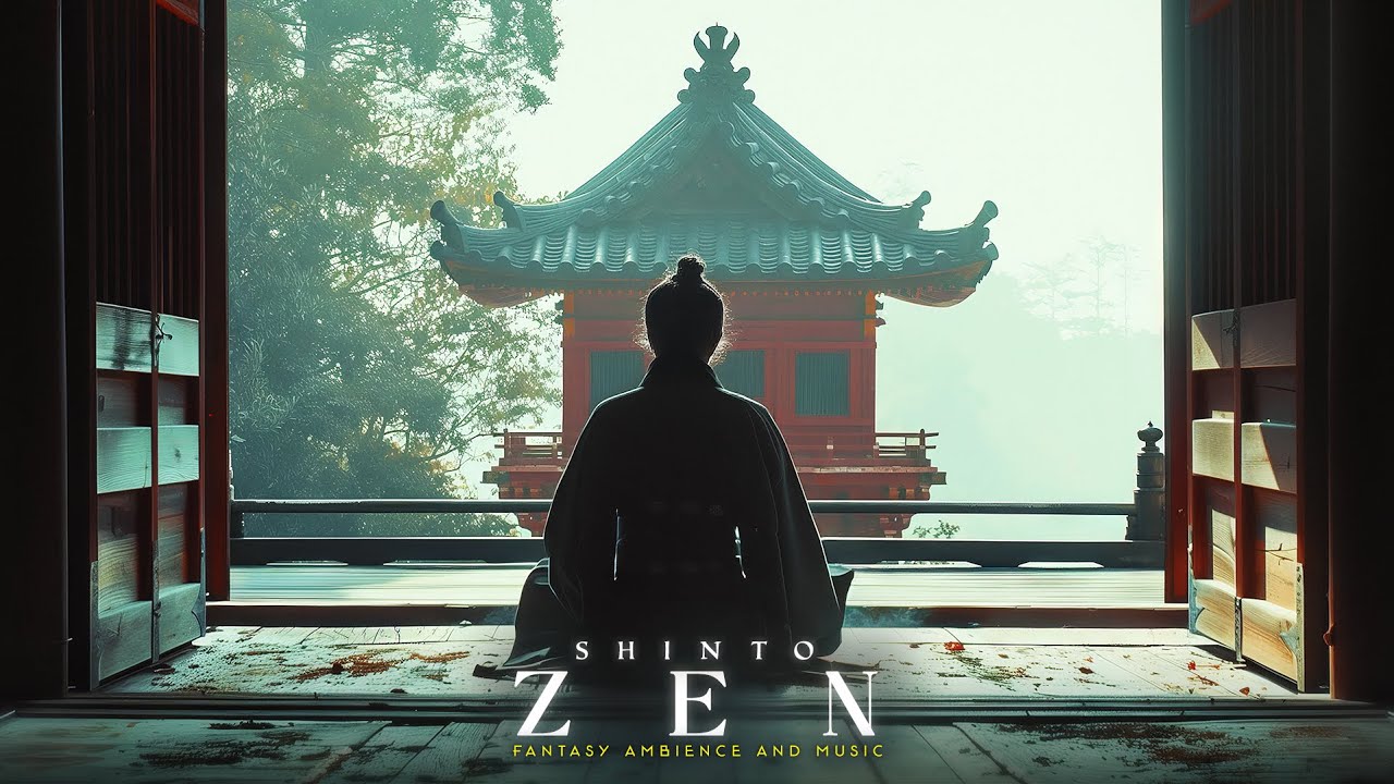 Shinto Zen Music - Calm Japanese Ambience for Relaxation & Focus