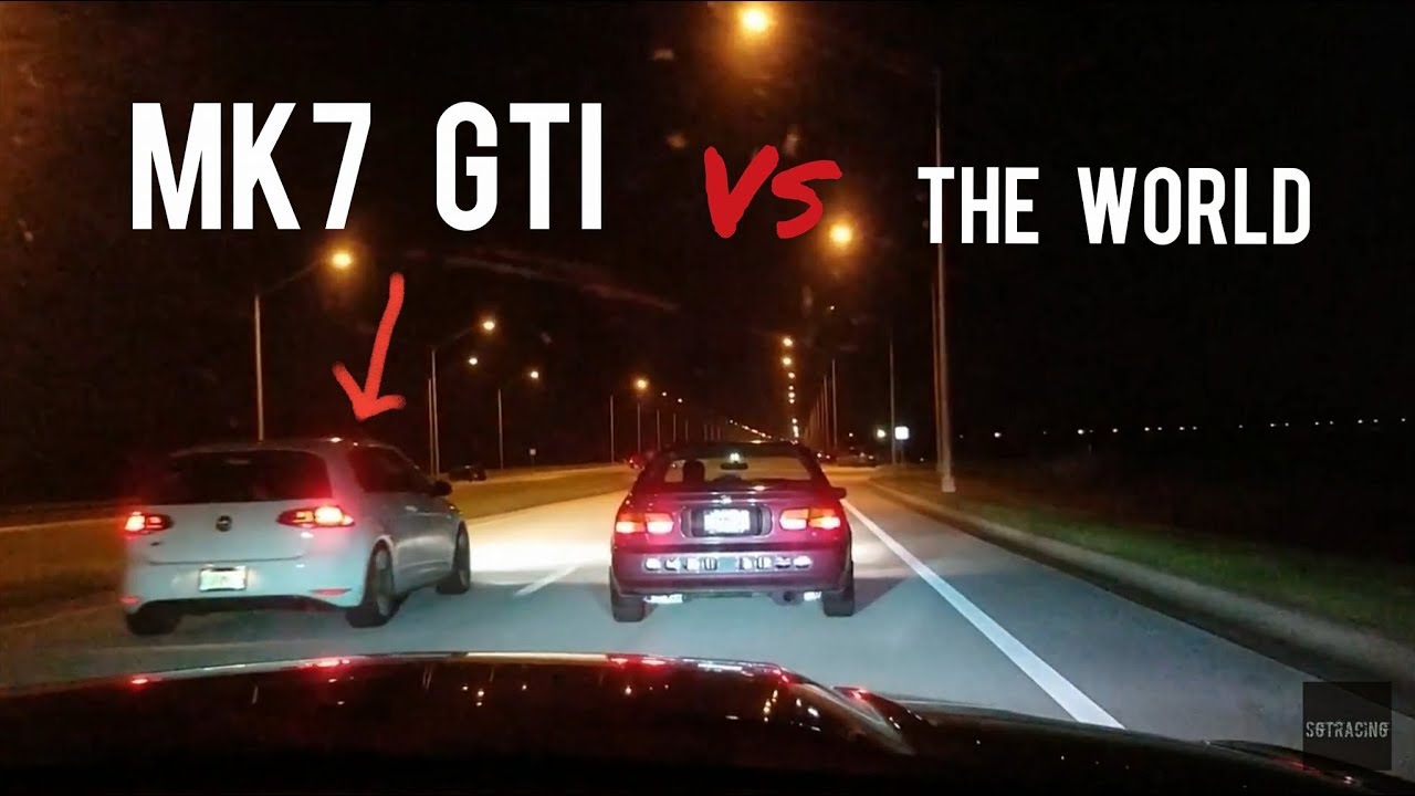 Stage 2 MK7 GTI vs Civic, Mustang 5.0, C5 Corvette, Camaro SS & Mazda Speed 3