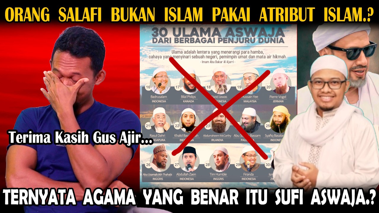 Memakai Atribut Islam Tapi Merusak Islam Ya Mereka Ini.!! Herri Pras Tobat Dari Wahabi Berkat Ajir.?
