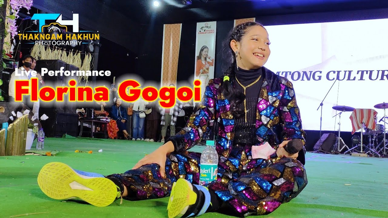 Florina Gogoi || Live Performance at Nehru stadium Khonsa || Nocte chalo loku 2025