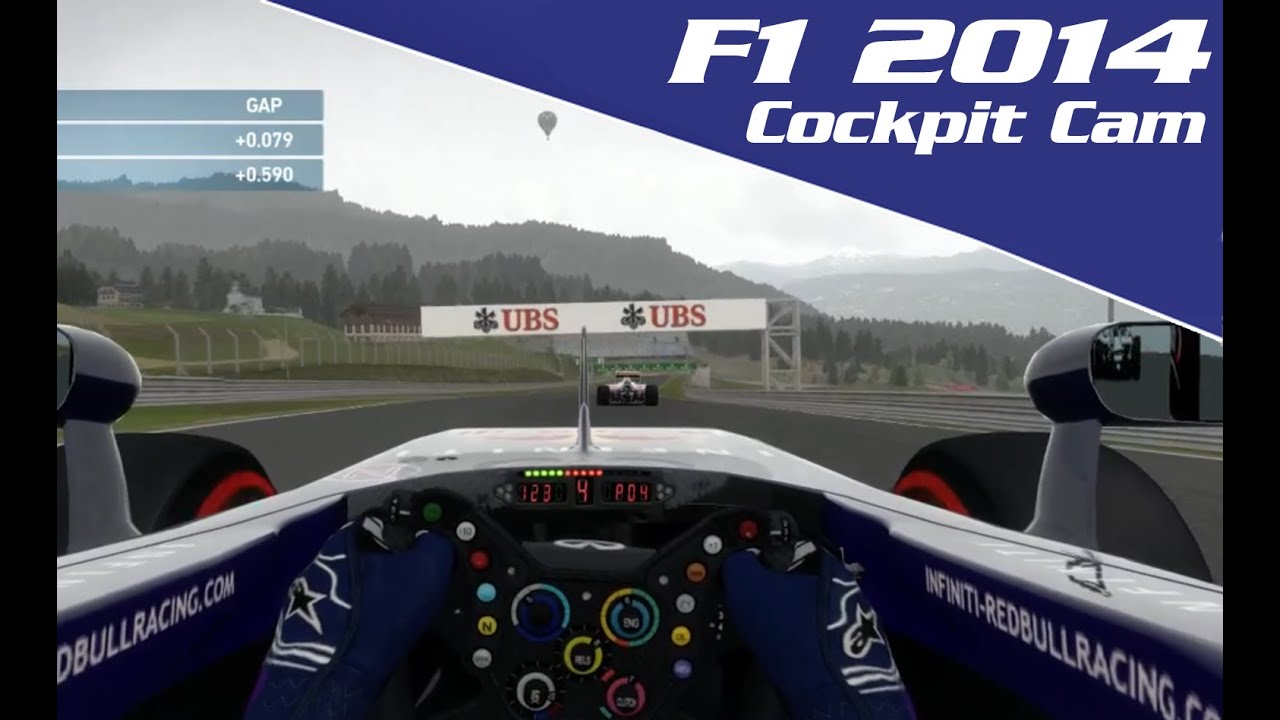 F1 2014 Gameplay:- 3 Lap Race At Austria With Cockpit Cam | Legend AI