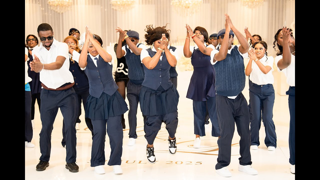 Best Congolese Wedding Flashmob - Didier and Liza 2025