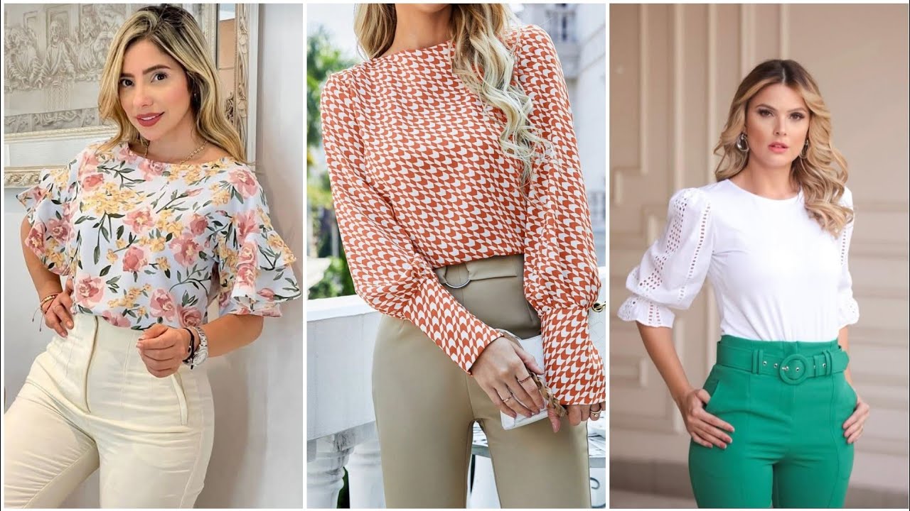 Moda 2026 BLUSAS BONITAS 100”Ideas De blusas bonitas MODELOS casuales 25/26 #fashion #shirts #style