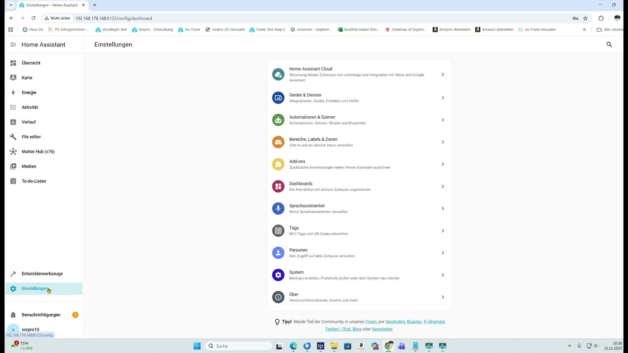 Home Assistant mit Alexa oder Hey Google verbinden