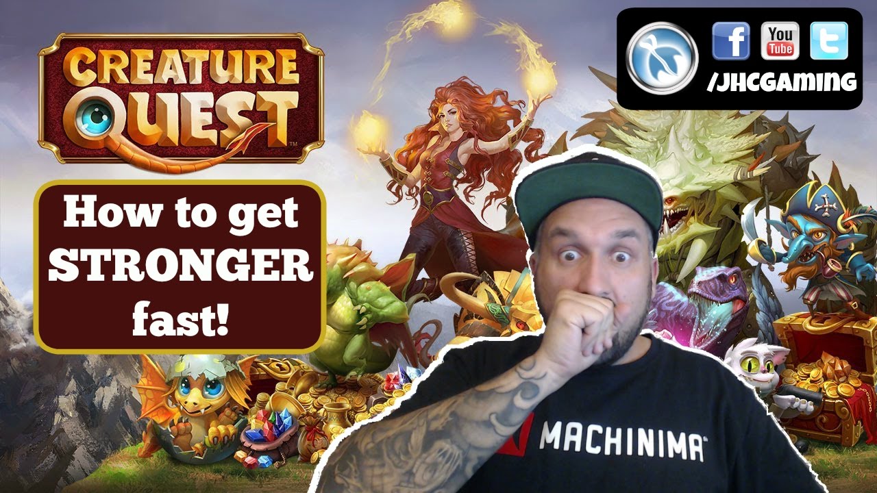 Creature Quest Tips to GET STRONGER fast!