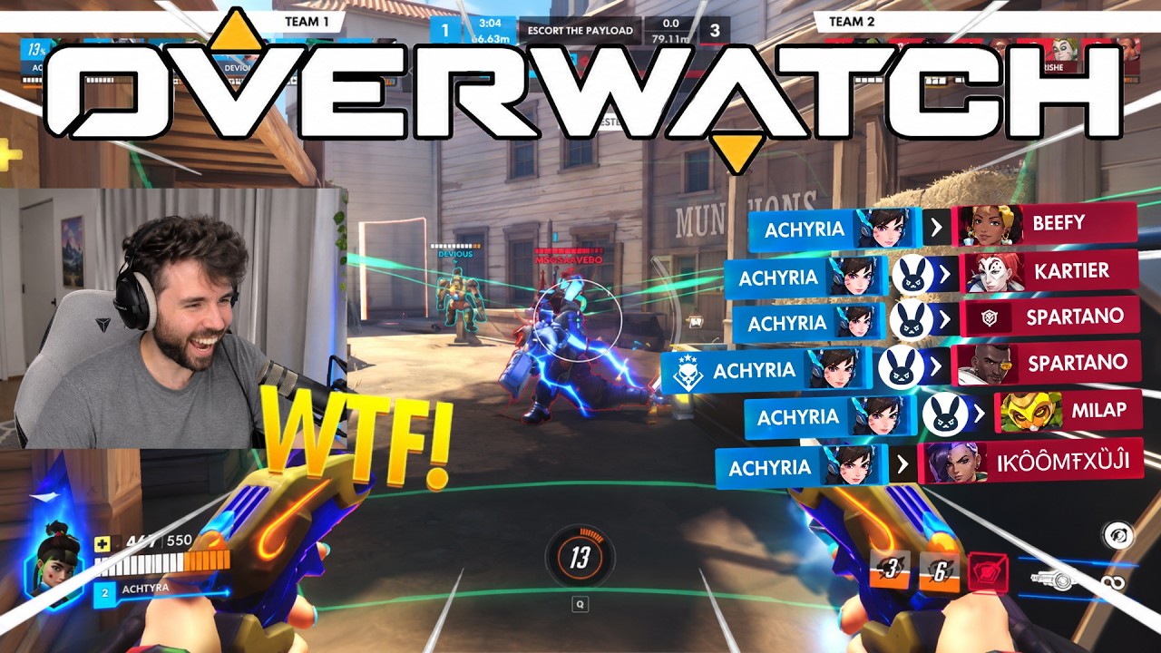 Overwatch FUNNY MOMENTS & MOST WTF Clips #304