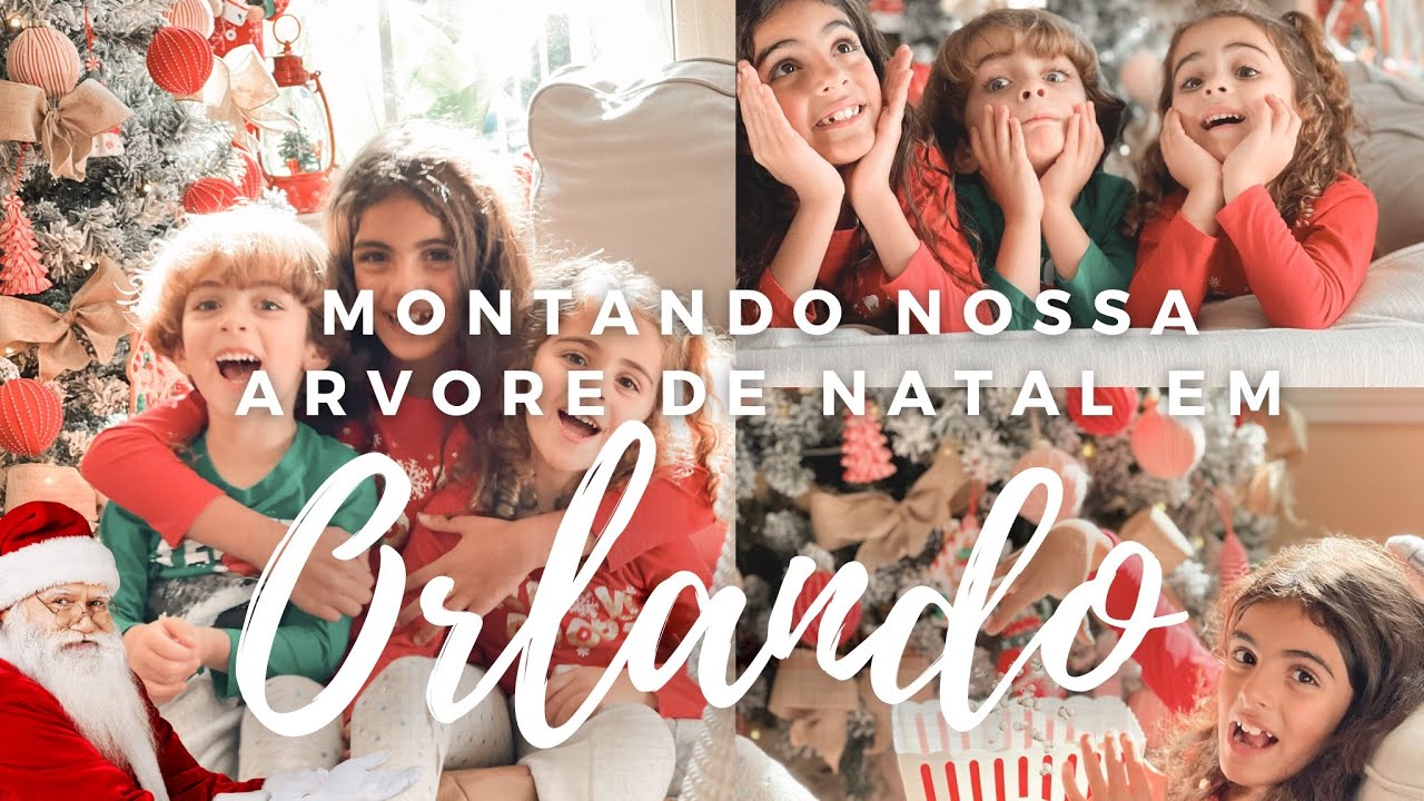NATAL EM ORLANDO | MONTANDO NOSSA ÁRVORE DE NATAL