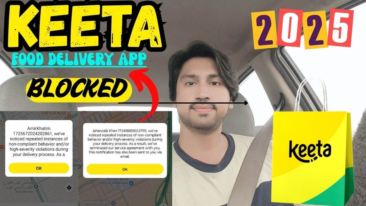 Keeta food delivery ids blocked !keeta freelancer ids suspended!keeta ids block!why keeta ids block