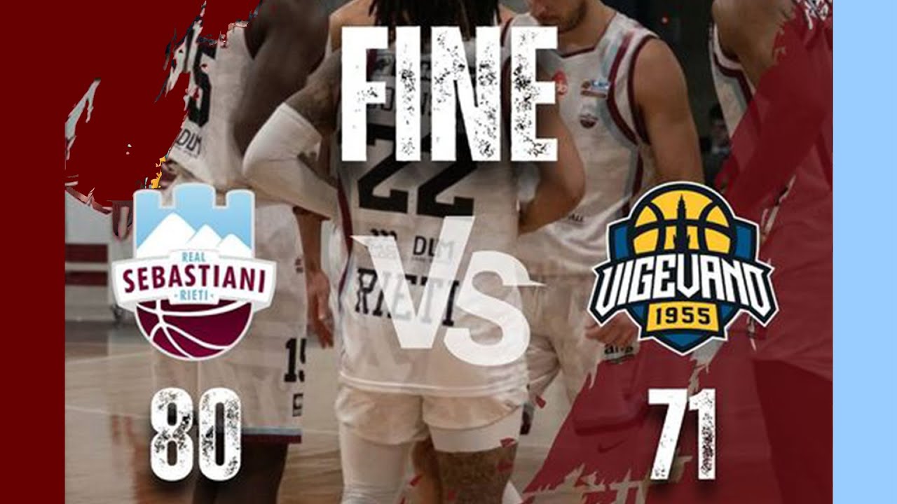 REAL SEBASTIANI RIETI VS  VIGEVANO  - Campionato di Pallacanestro Serie A2  2023/24