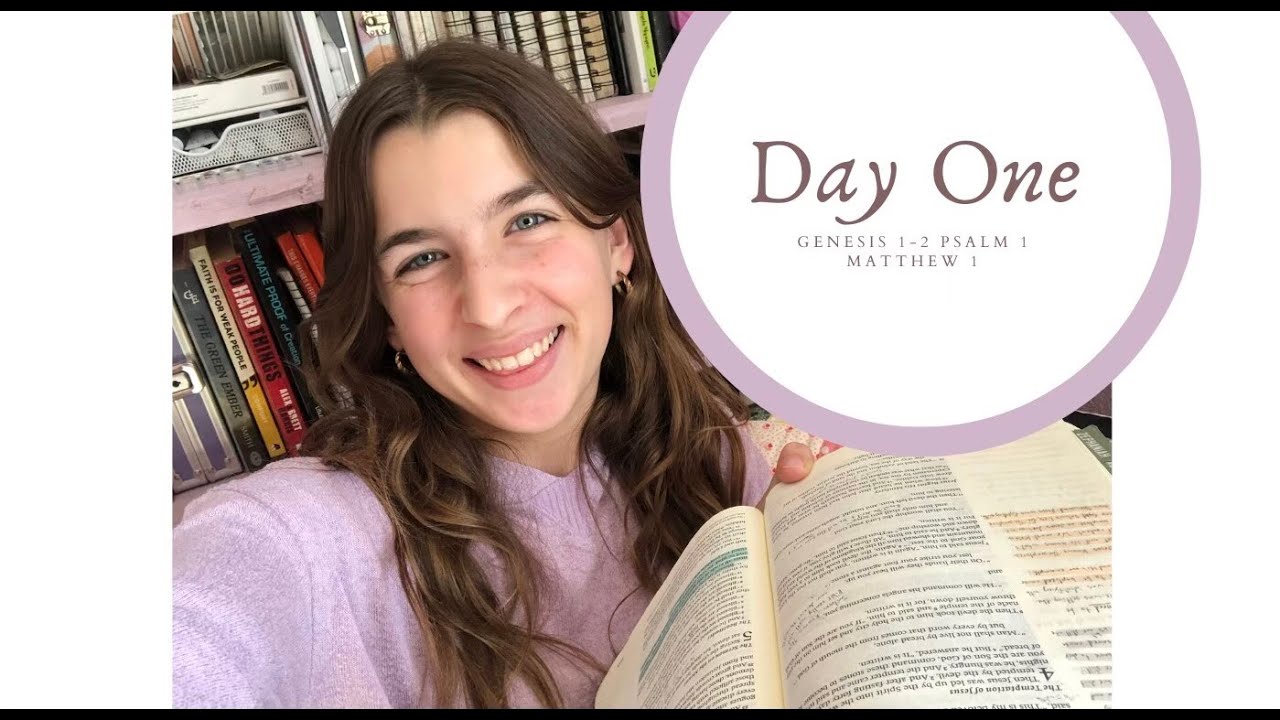 Read the Bible in a Year With Us Day 1