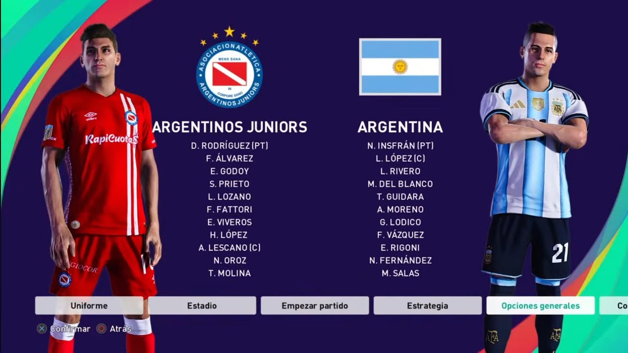 Amistoso: Selección Argentina Local vs Argentinos Jrs (Amistoso)