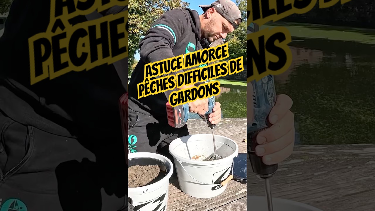 Astuce pour am&eacute;liorer son amorce pour les p&ecirc;ches difficiles de gardons. #pecheaucoup #groundbait