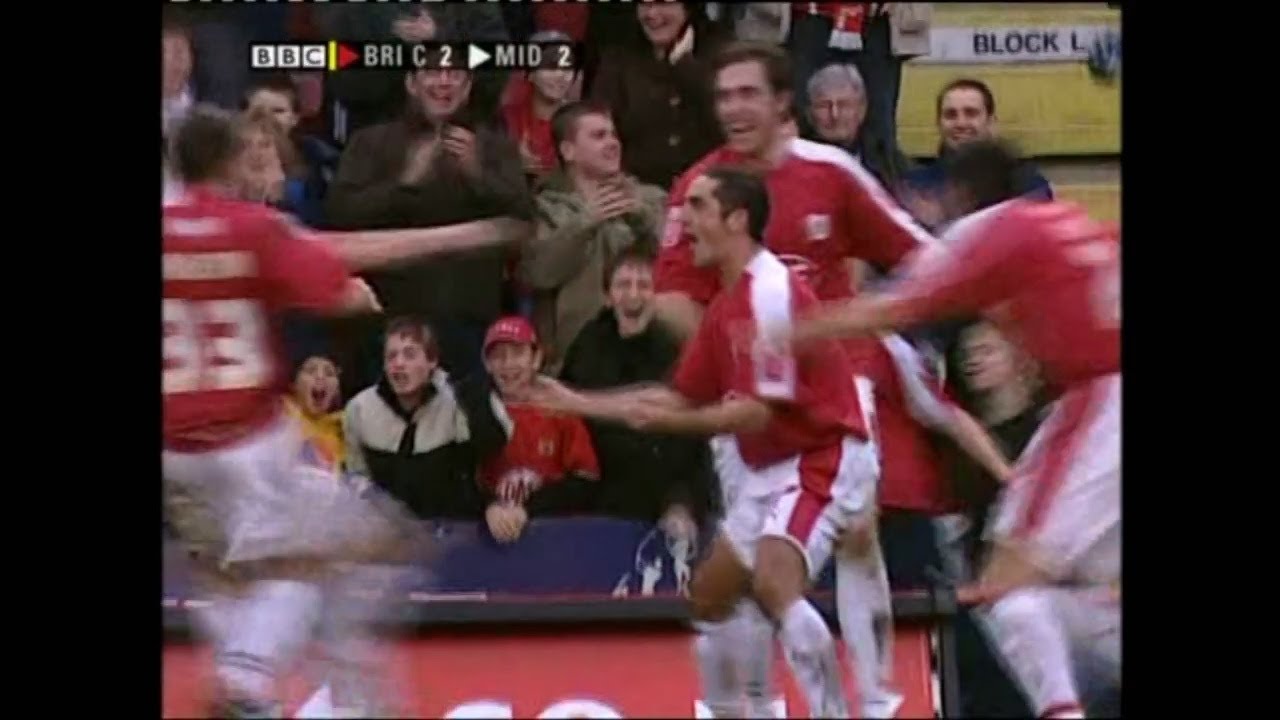 Bristol City v Middlesbrough FA Cup 4th Round 2006/07