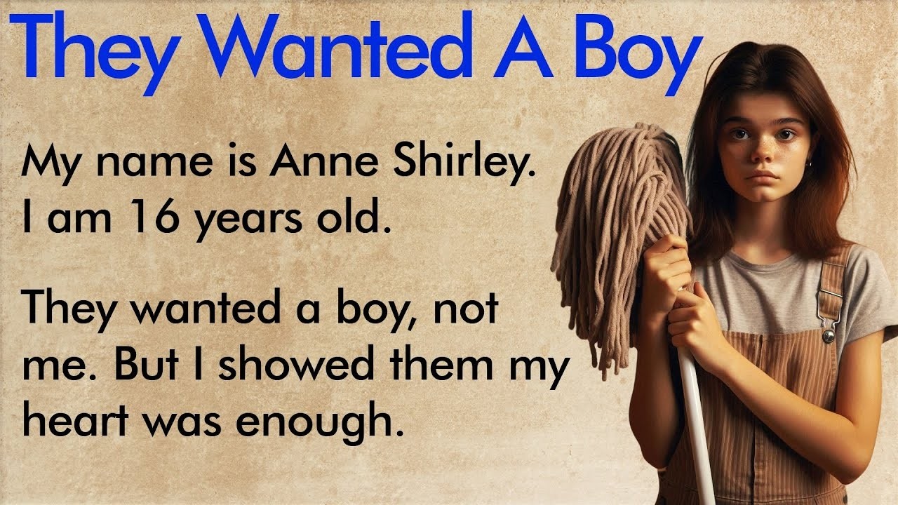 They Wanted a Boy ✅ English Listening & Speaking Practice A1–A2 Level ✅