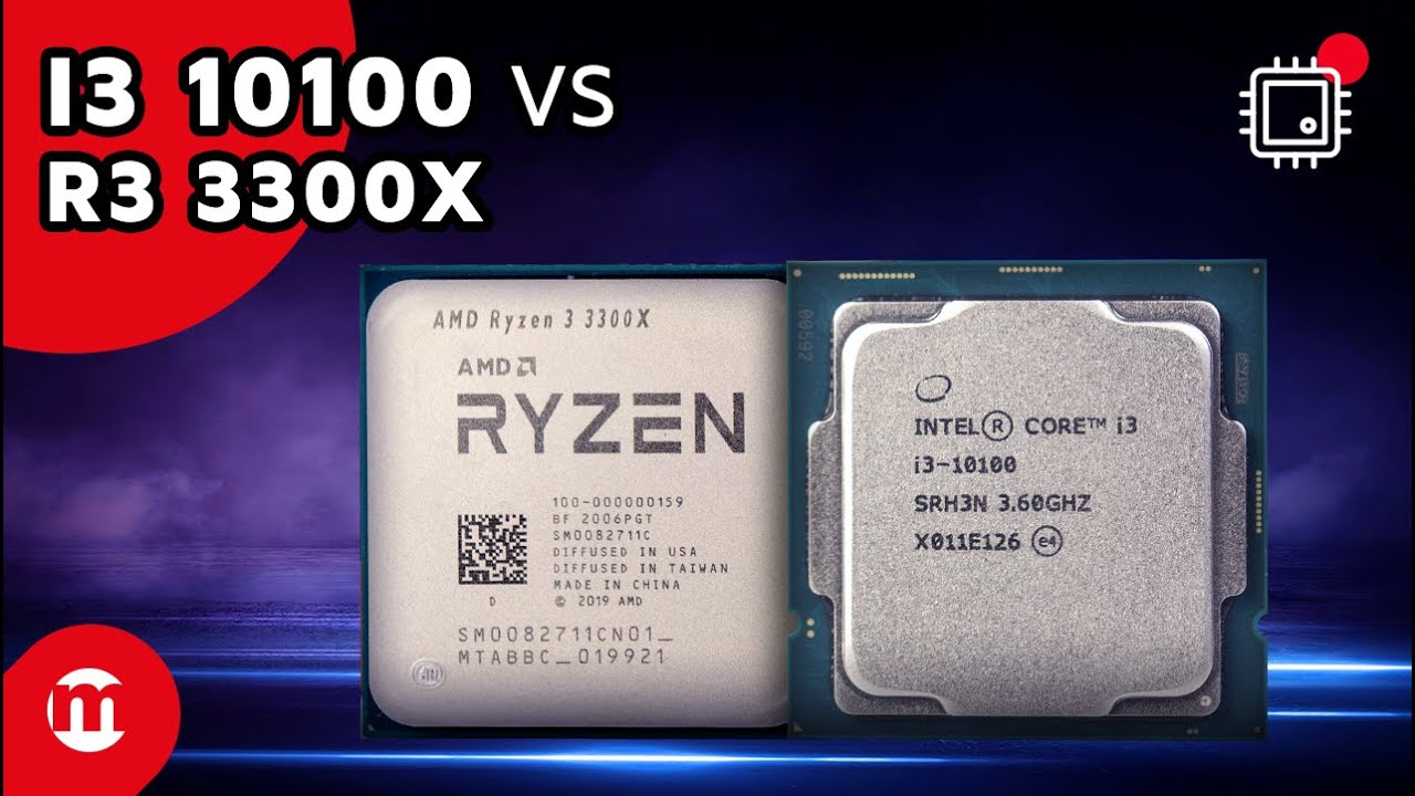 i3-10100 vs R3 3300X | Pojedynek tanich procesorów do grania